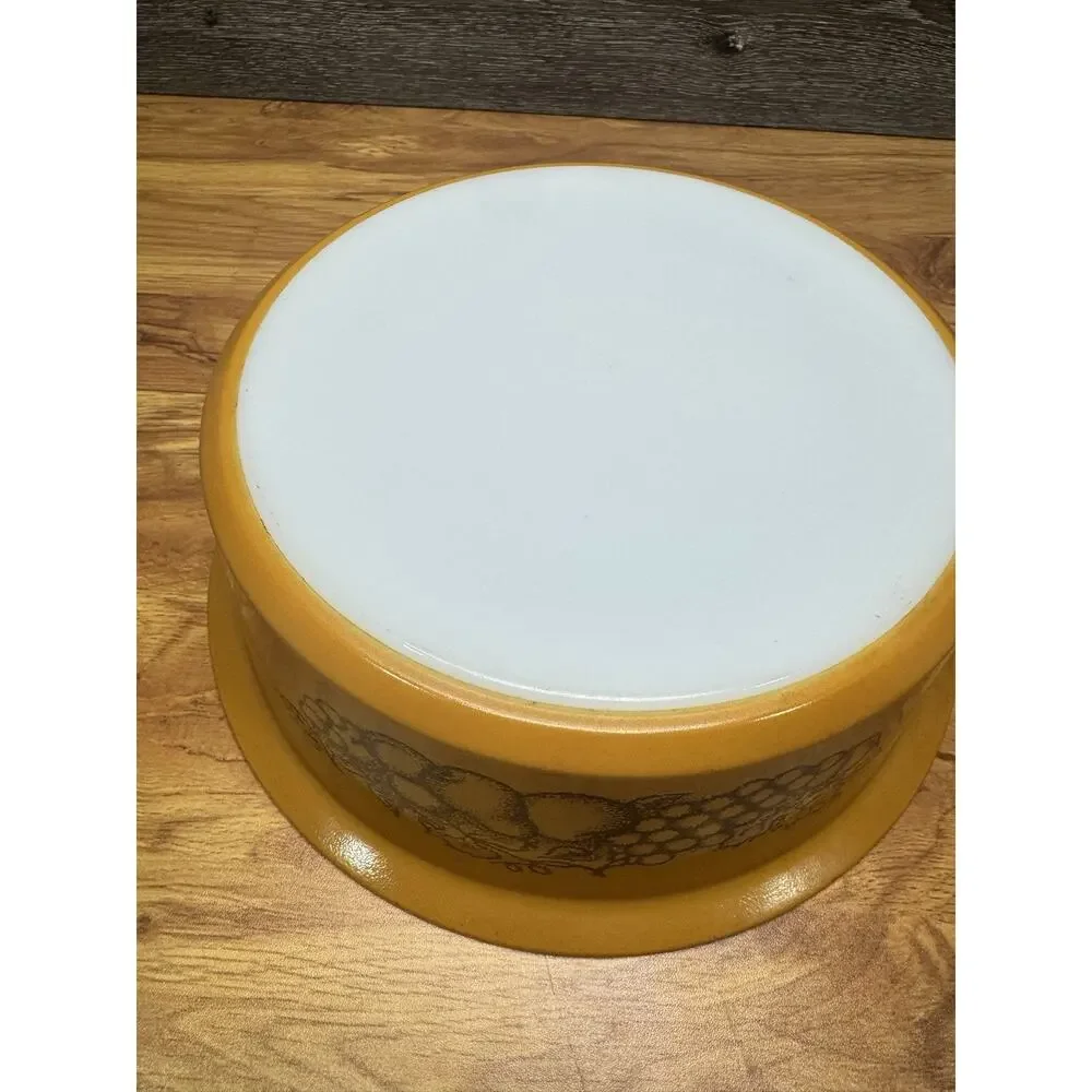 Vintage Pyrex Old Orchard Big Bertha #664 Casserole Dish 4 Quart~No Lid